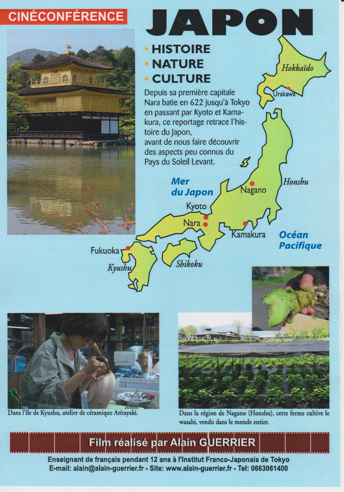 JAPON Histoire Nature Culture