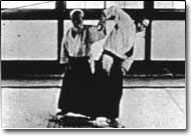 Le fondateur de l'Aïkido, Morihei UESHIBA